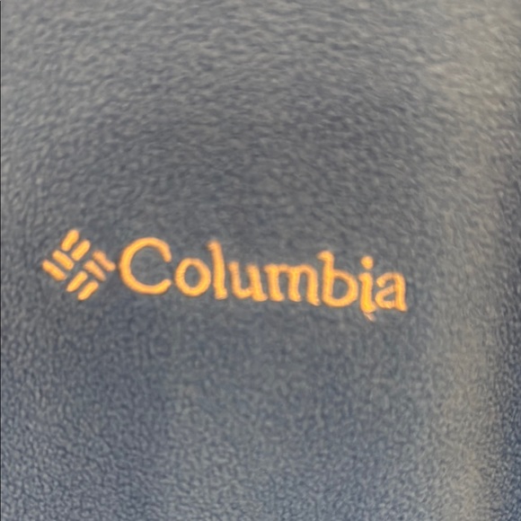 Columbia Blue Men's 1/4 Zip Pullover - Picture 3 of 5